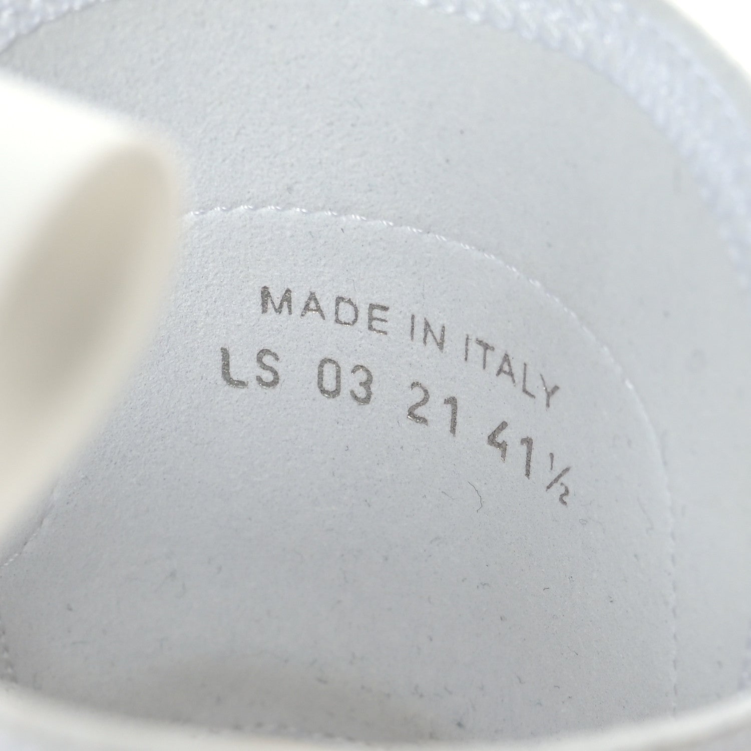 Christian Dior Canvas Mens B23 High Top Sneakers 41.5 White 6 of 7