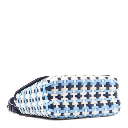 Louis Vuitton Epi Guinguette Twist Shoulder Bag MM Indigo Blue 3 of 8
