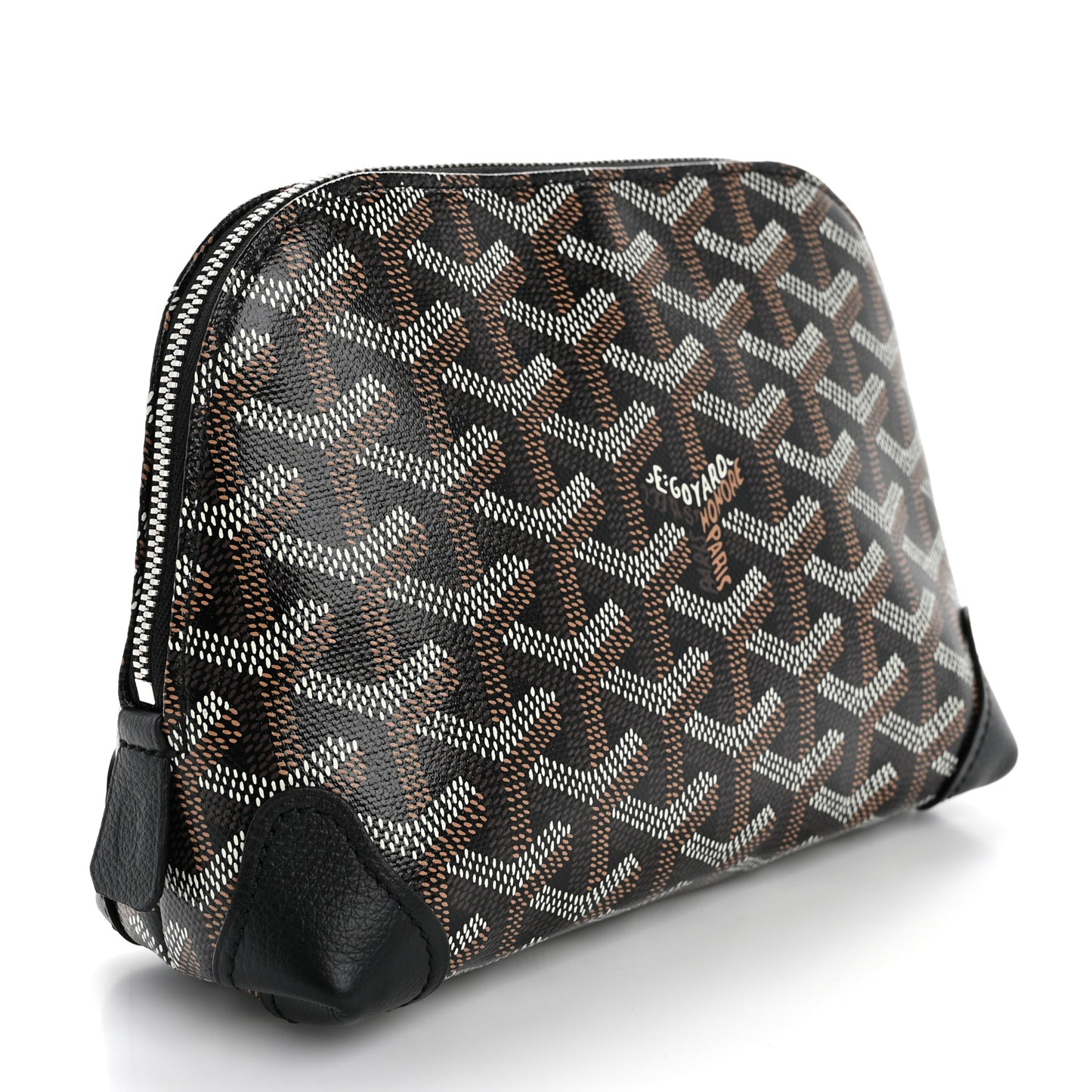Goyardine Vendome Toiletry Pouch Black