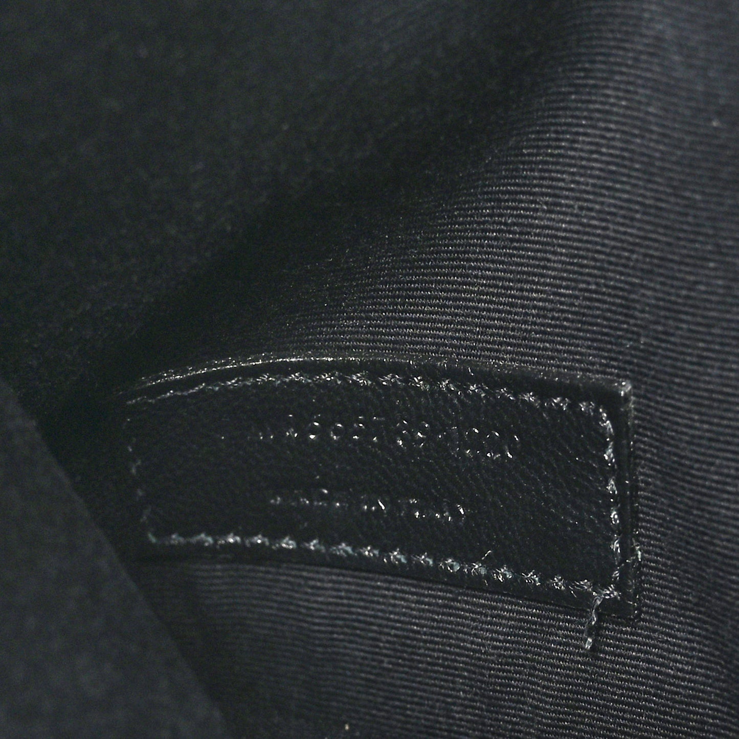 Grain De Poudre Uptown Pouch Black