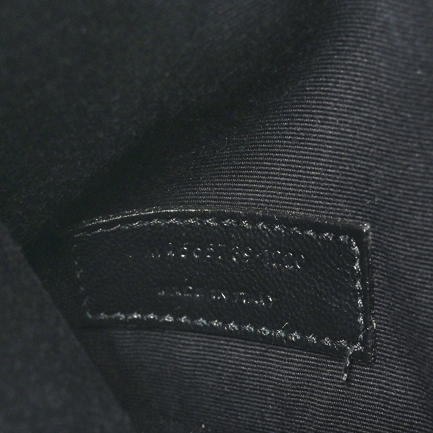 Saint Laurent Grain De Poudre Uptown Pouch Black 6 of 8
