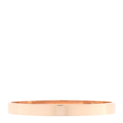 Hermes 18K Rose Gold Diamond PM Collier De Chien Bracelet SH 2 of 4