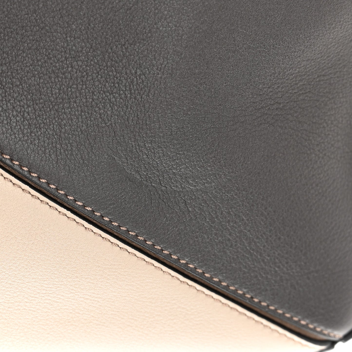 Calfskin Medium Puzzle Bag Brown Dark Taupe