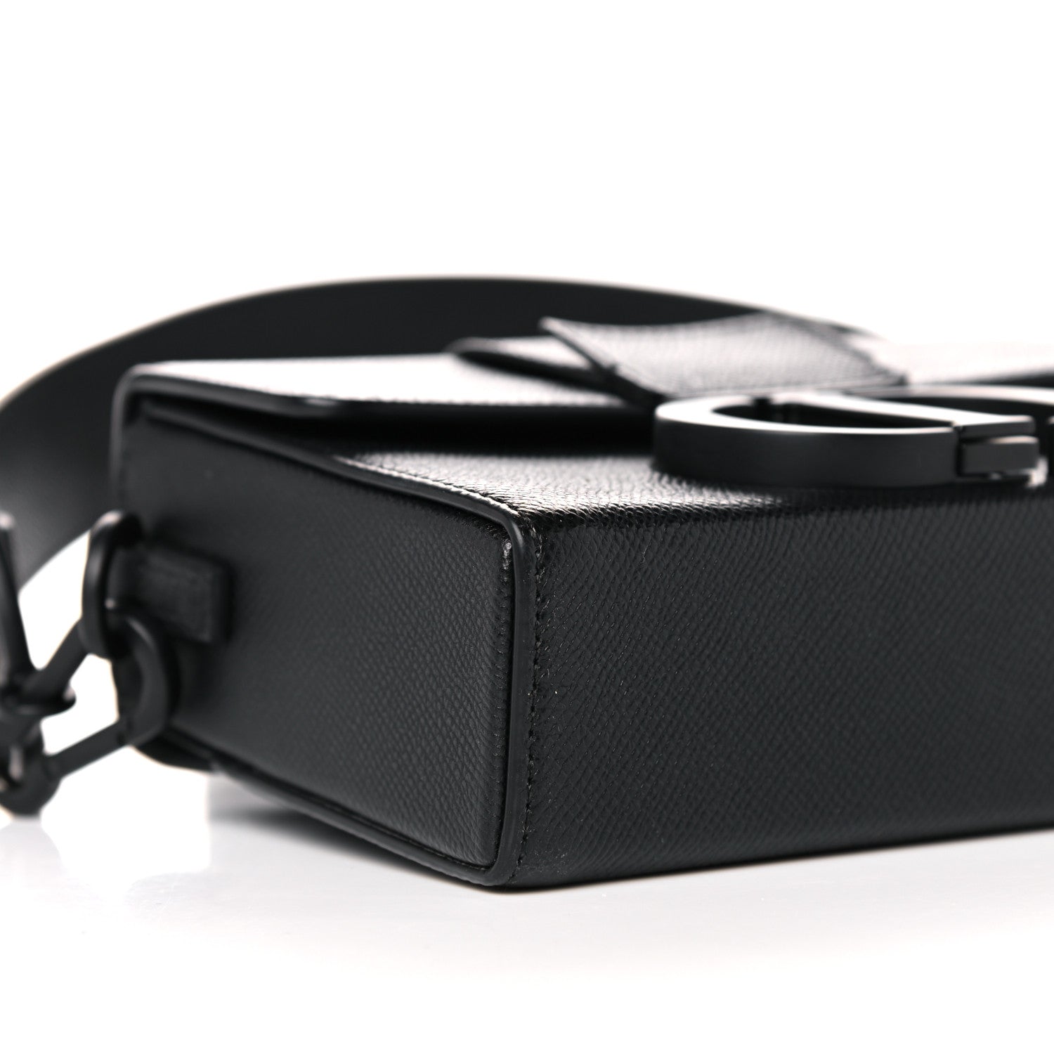 Christian Dior Ultra Matte Grained Calfskin 30 Montaigne Box Bag Black 11 of 12