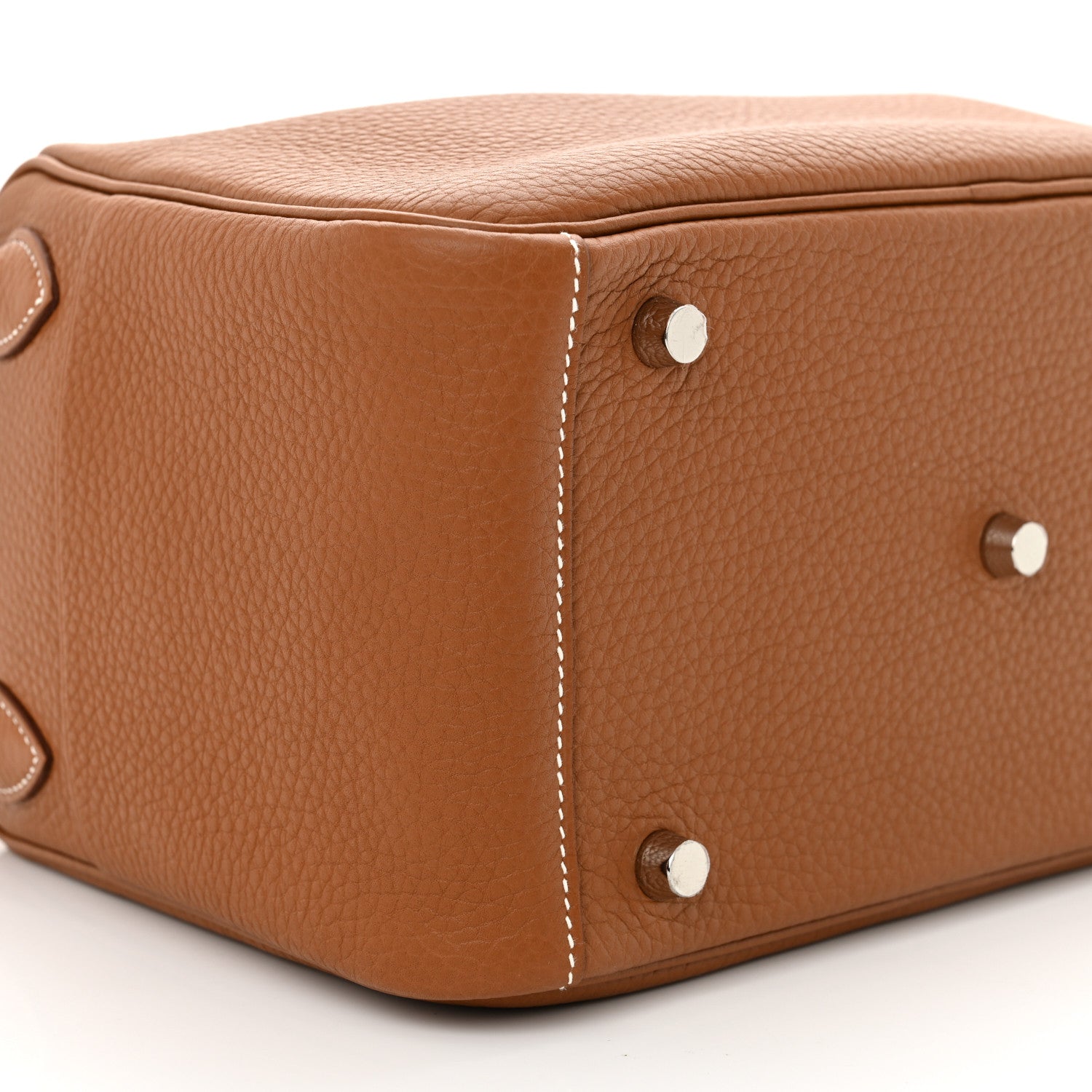 Hermes Taurillon Clemence Lindy 26 Gold 9 of 12