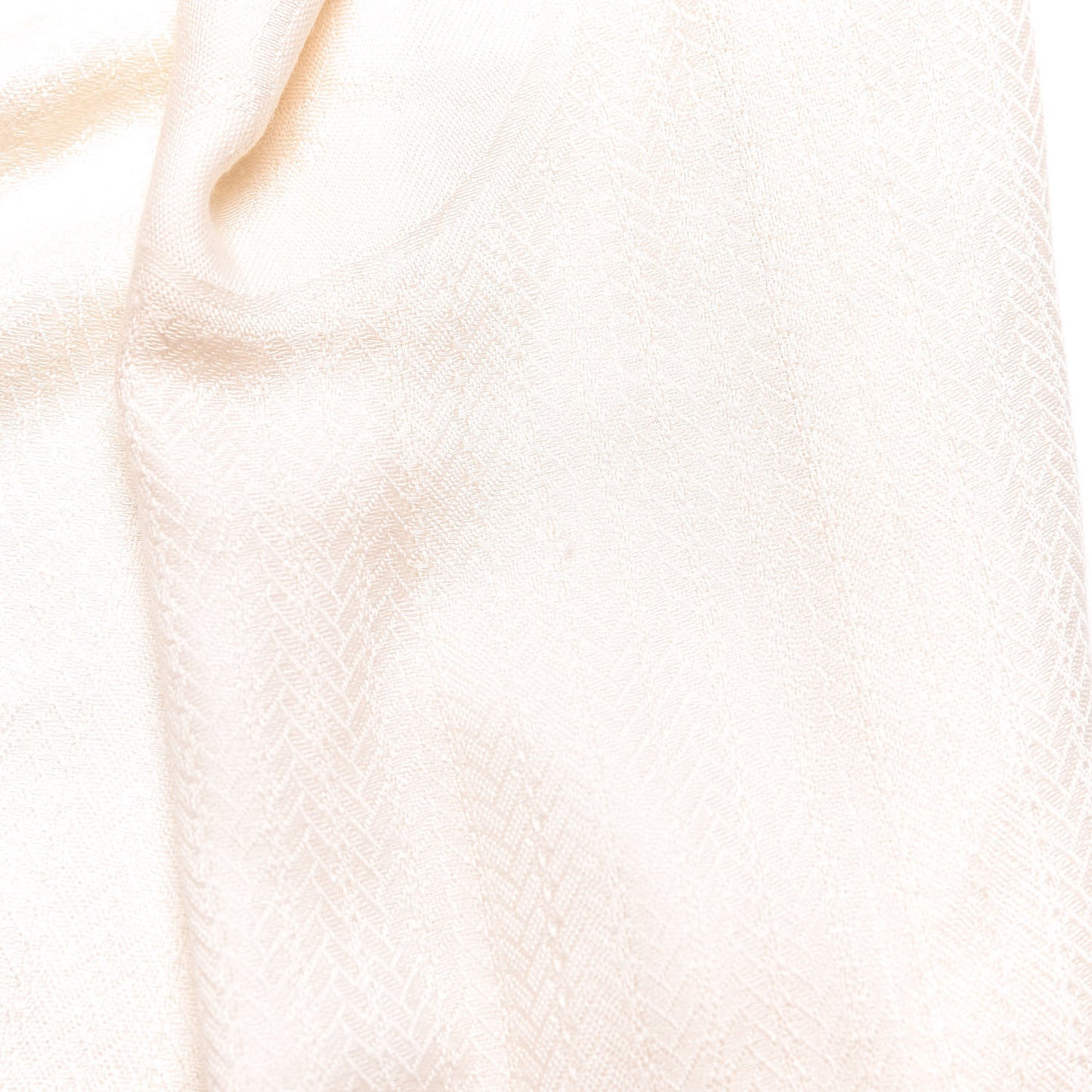 Cashmere Silk Ex Libris Stole White