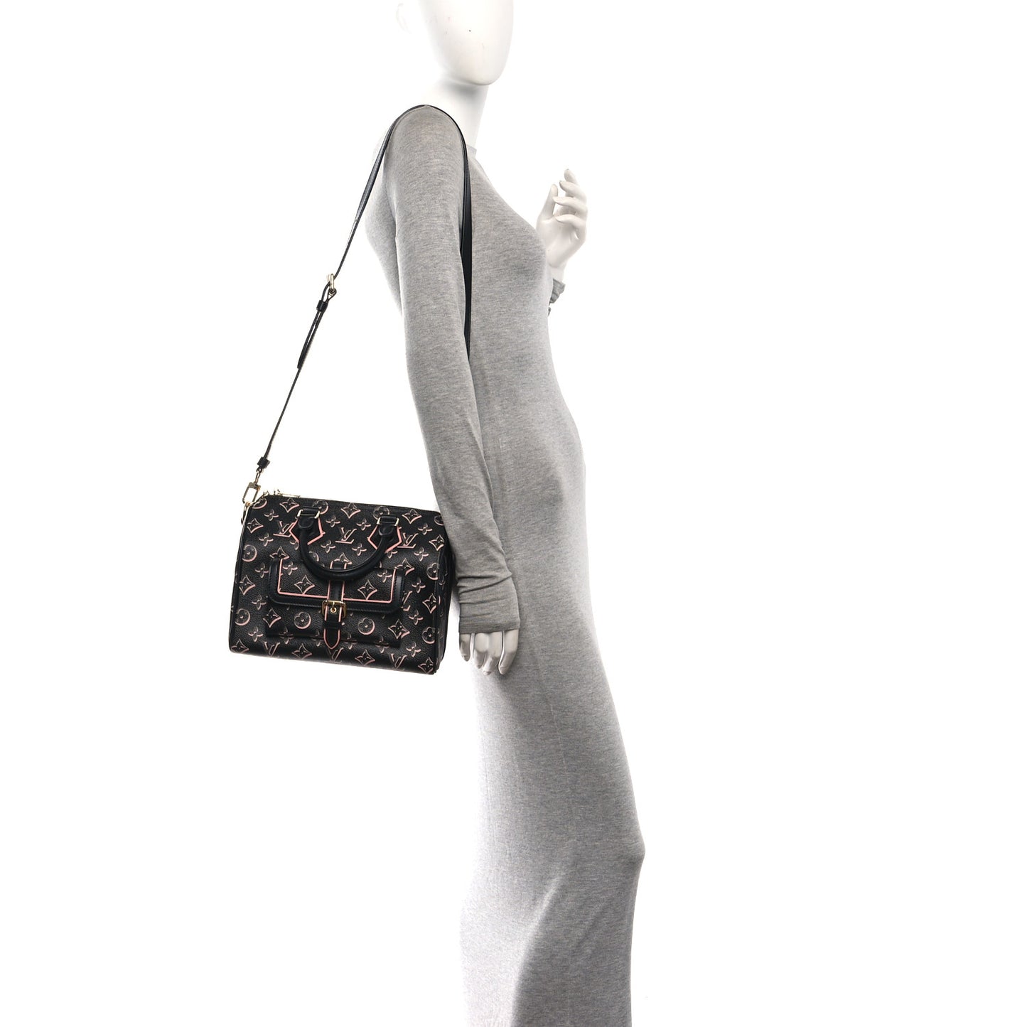 Monogram Fall for You Speedy Bandouliere 25 Black