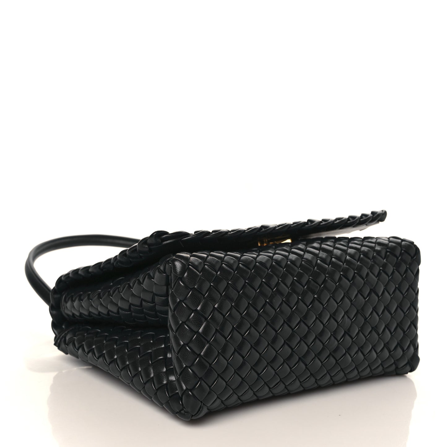 Nappa Intrecciato Patti Top Handle Bag Space