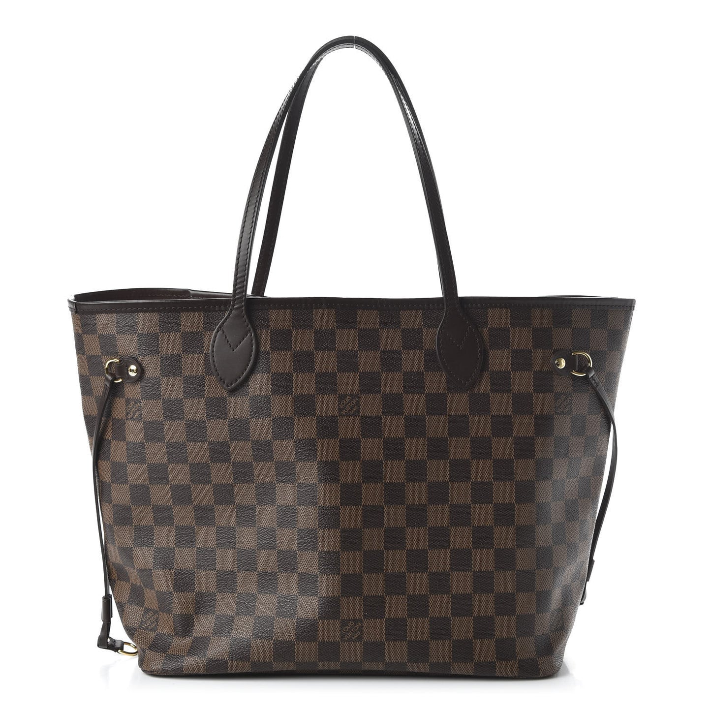 Damier Ebene Neo Neverfull MM Rose Ballerine