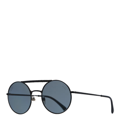 Chanel Metal Winter Round Sunglasses 4232 Black 1 of 9