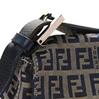 Fendi Zucchino Mama Baguette Navy 7 of 12
