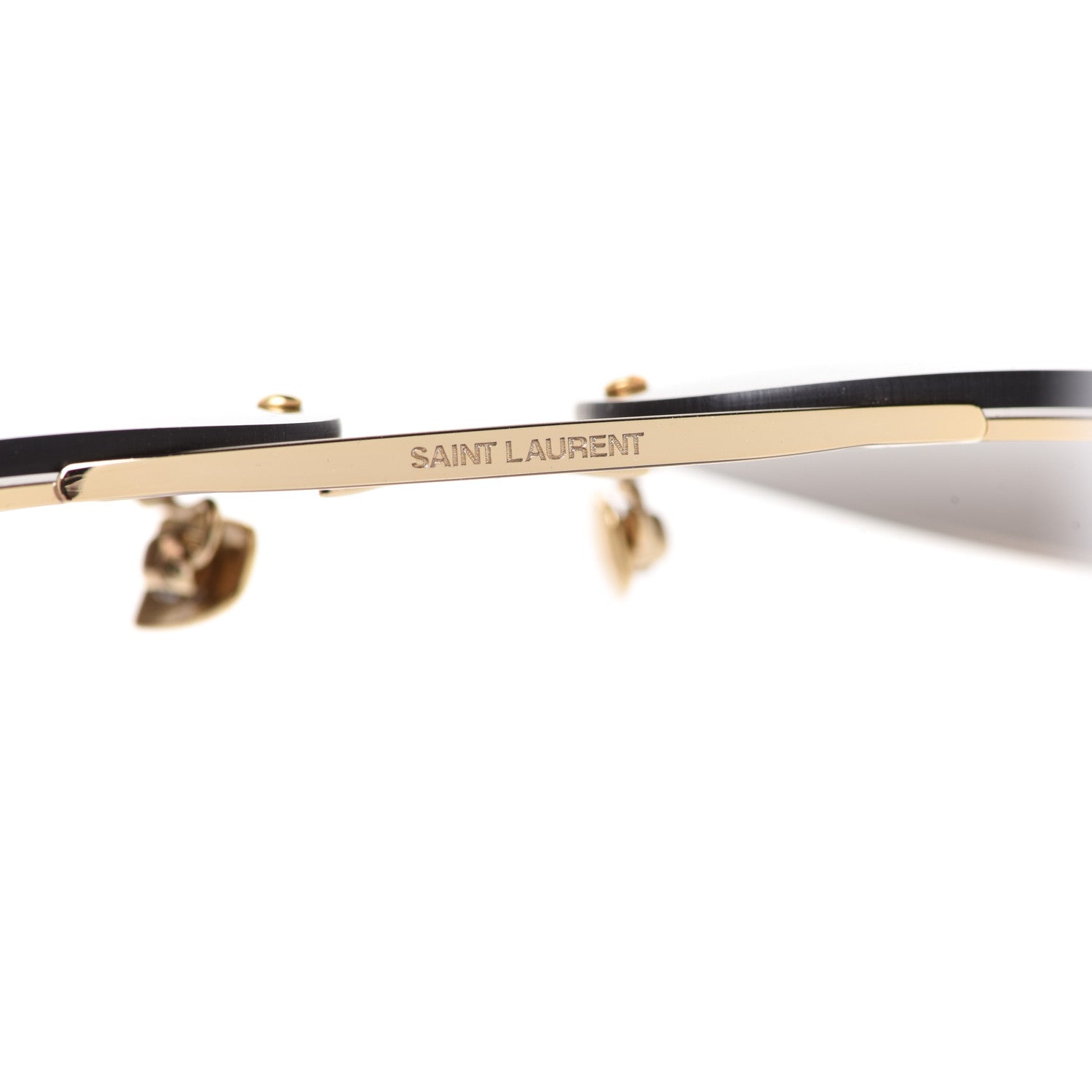 Saint Laurent Aviator Classic 11 Sunglasses Brown 7 of 8