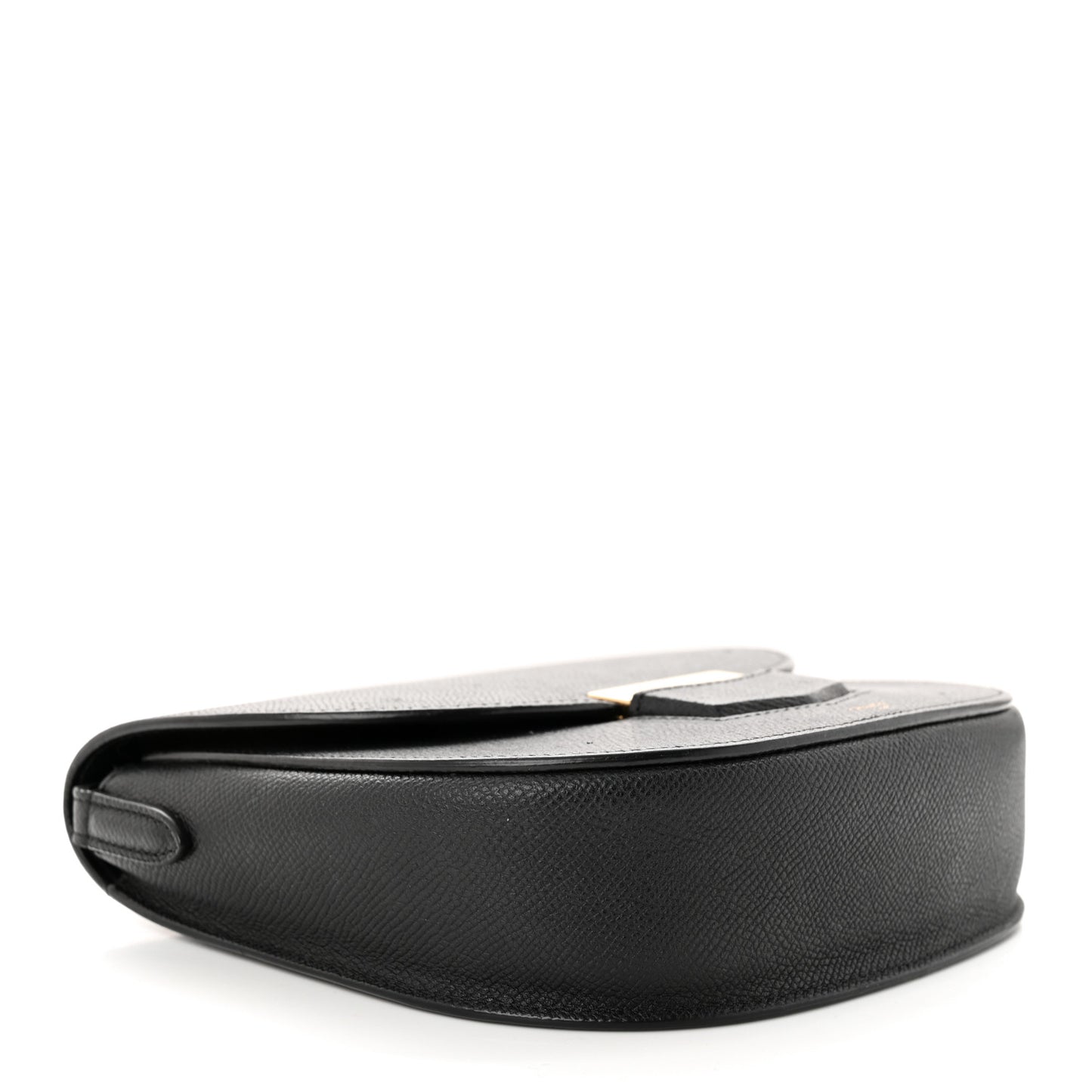 Grained Calfskin Small Trotteur Black