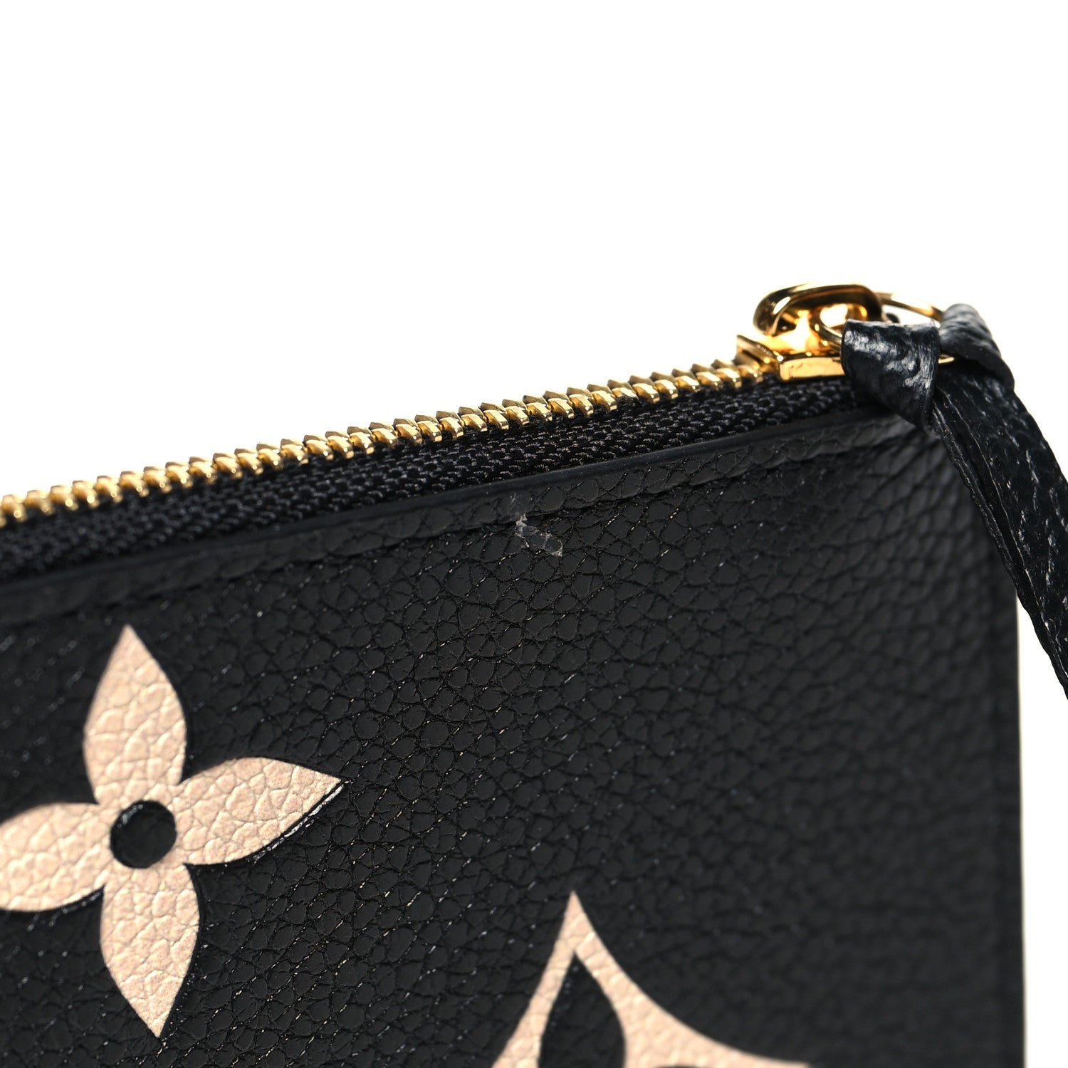 Louis Vuitton Empreinte Monogram Giant Felicie Pochette Black Beige 14 of 15