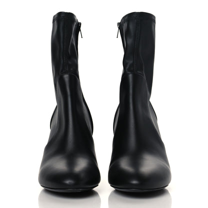 Louis Vuitton Calfskin Silhouette Ankle Boots 38 Black 2 of 8