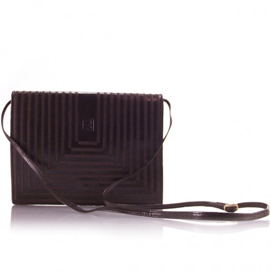 Leather Flap Cross Body Bag