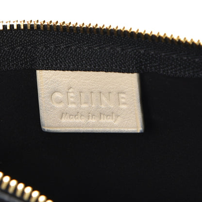 Celine Calfskin Triangle Open Sac Cream 8 of 14