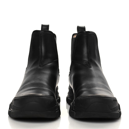Gucci Calfskin Logo Ankle Boots 40 Black 2 of 9