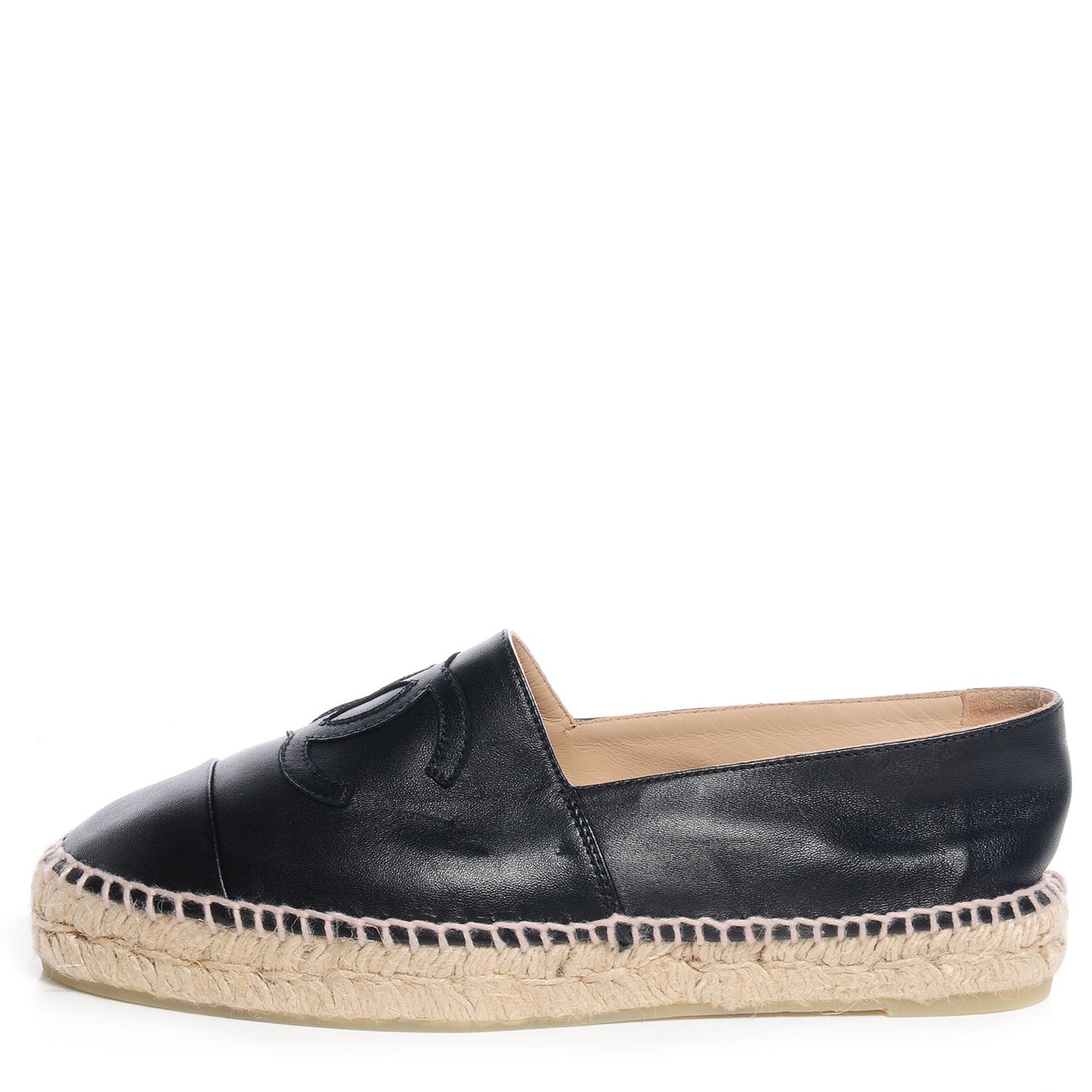 Lambskin Espadrilles Black 40