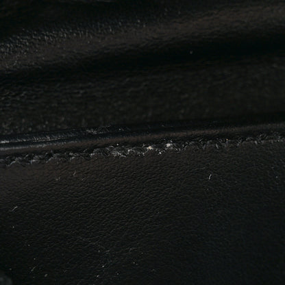 Saint Laurent Calfskin Y Quilted Monogram Monochrome Medium Loulou Chain Satchel Black 12 of 13