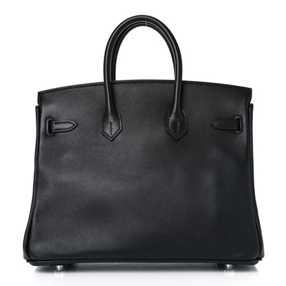 Hermes Swift Birkin 25 Black 3 of 33