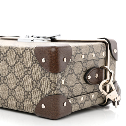 Gucci GG Supreme Monogram Globe-Trotter Beauty Case Brown 10 of 10