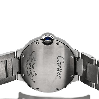 Cartier Stainless Steel 36mm Ballon Bleu De Cartier Quartz Watch 4 of 5