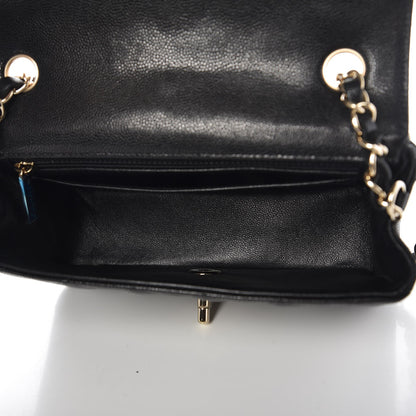 Chanel Caviar Quilted Mini Rectangular Flap Black 5 of 8