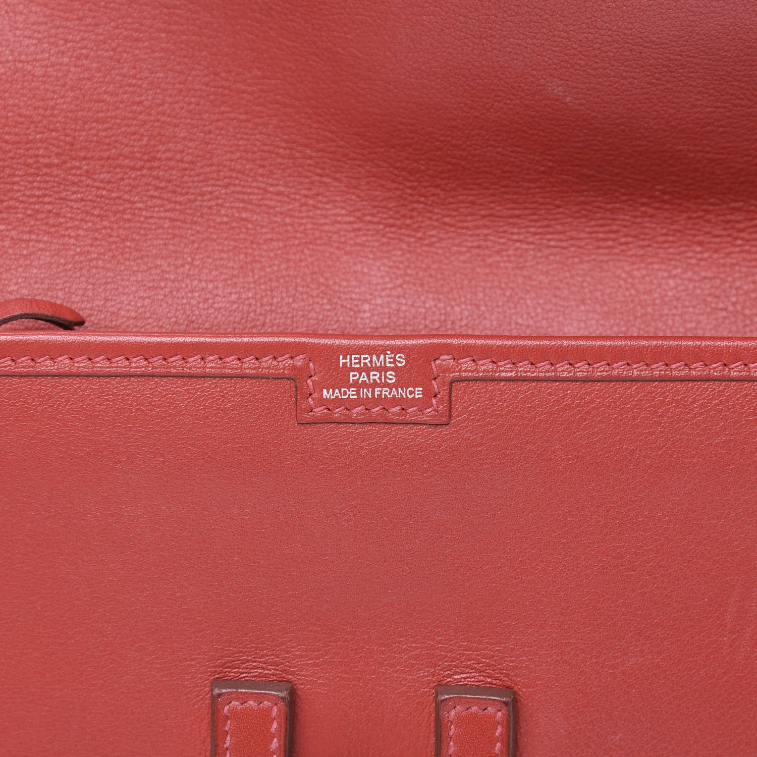 Hermes Swift Jige Elan 29 Clutch Rouge Vif 8 of 11