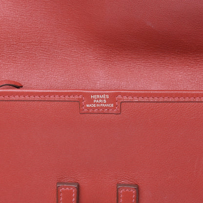 Hermes Swift Jige Elan 29 Clutch Rouge Vif 8 of 11