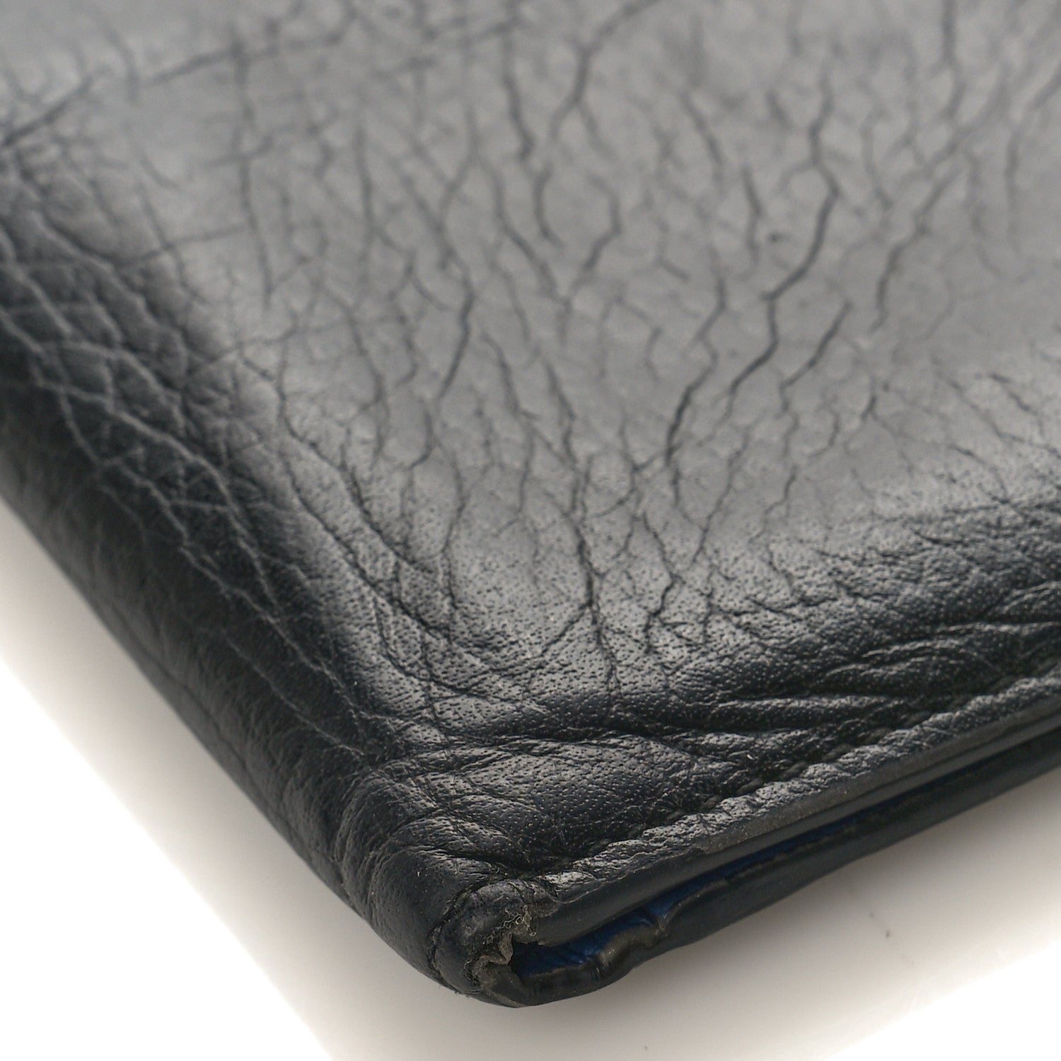 Gucci Dollar Calfskin Bi-Color Interlocking G Bi-Fold Wallet Black Caspian 7 of 8