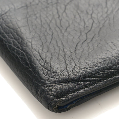 Gucci Dollar Calfskin Bi-Color Interlocking G Bi-Fold Wallet Black Caspian 7 of 8