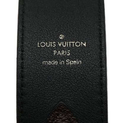 Louis Vuitton Monogram Bandouliere Shoulder Strap Black 3 of 4