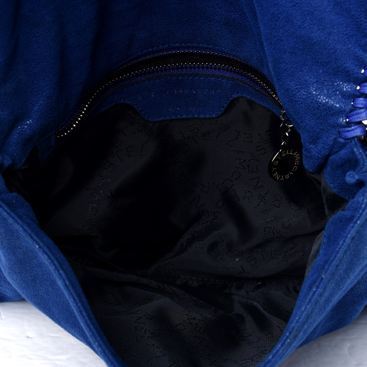 Stella McCartney Shaggy Deer Falabella Messenger Royal Blue 3 of 9