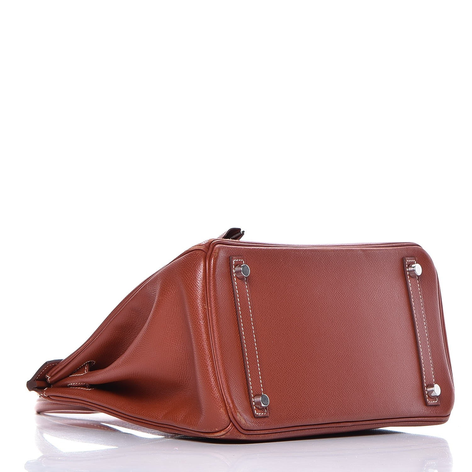 Hermes Epsom Birkin 30 Brique 4 of 38