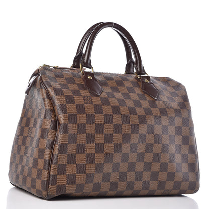 Louis Vuitton Damier Ebene Speedy 30 3 of 11