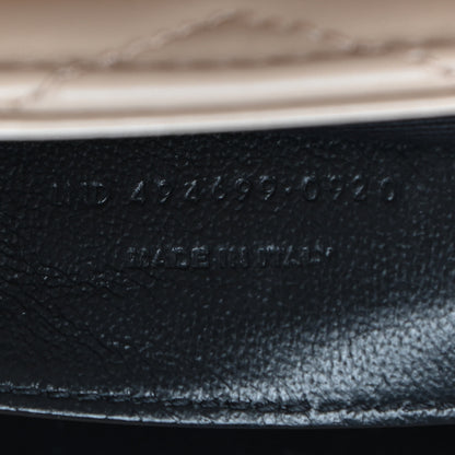 Saint Laurent Calfskin Y Quilted Monogram Small Loulou Chain Satchel Dark Beige 8 of 9