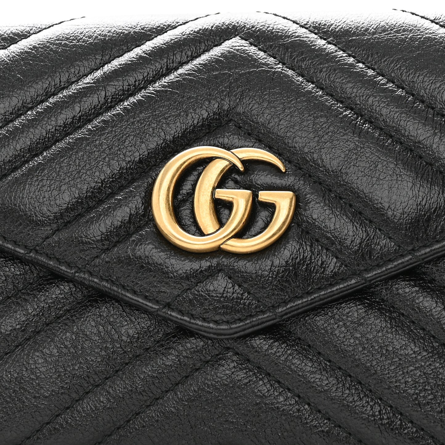 Calfskin Matelasse GG Marmont 2.0 Multi Belt Bag 85 34 Black
