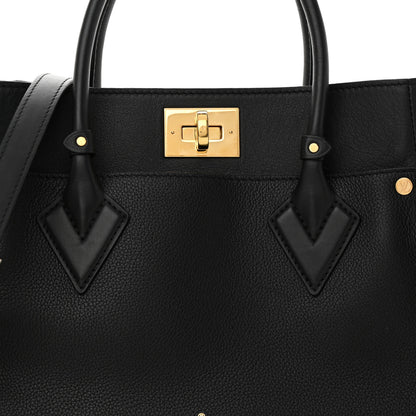 Louis Vuitton Calfskin Monogram Tufting On My Side Black 7 of 11