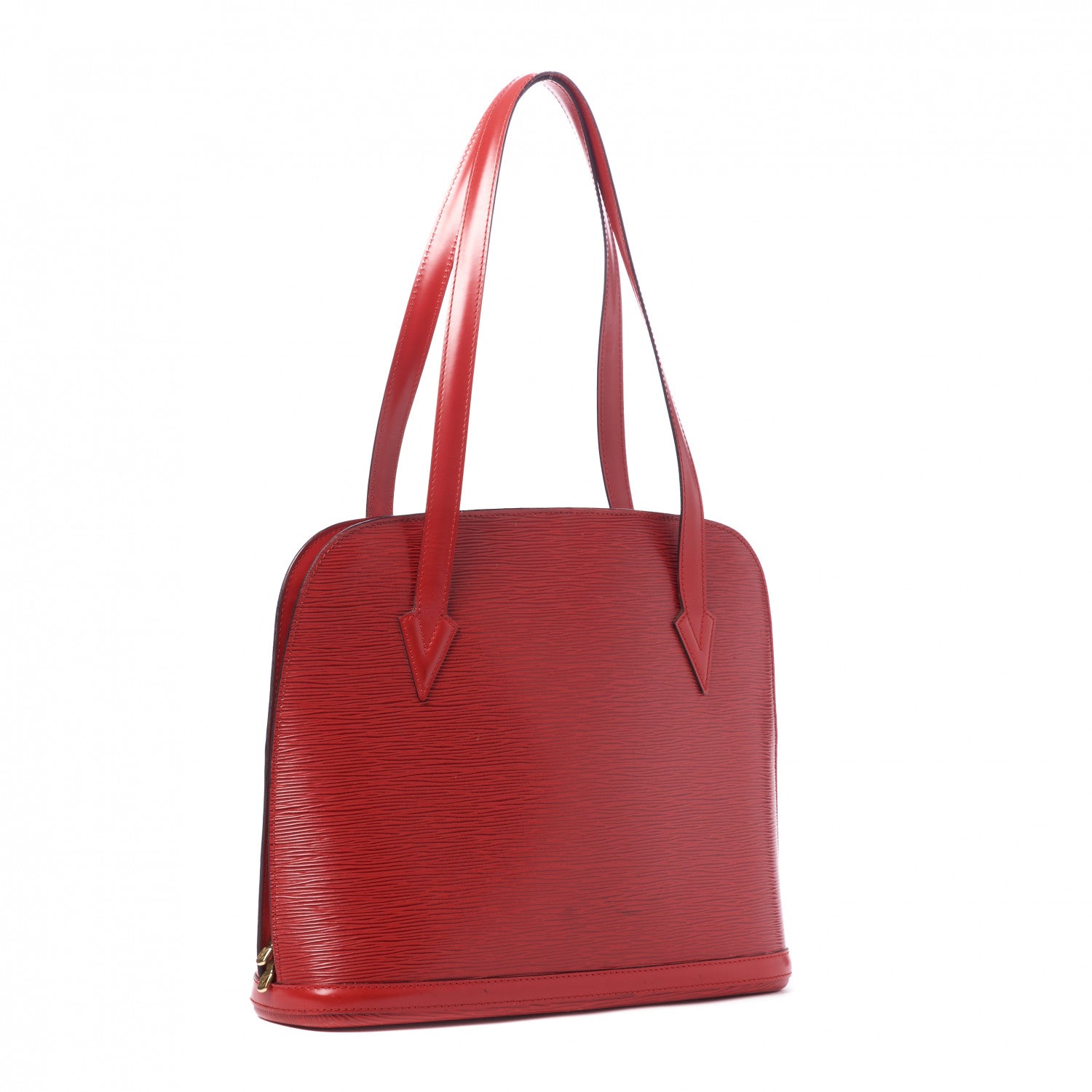Louis Vuitton Epi Lussac Castillan Red 2 of 8