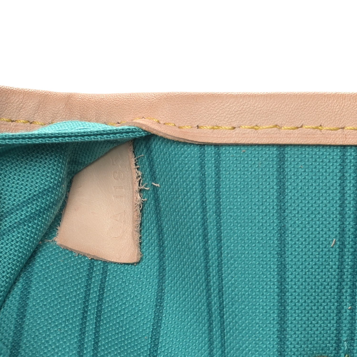 Louis Vuitton Monogram V Neverfull MM Turquoise 7 of 9