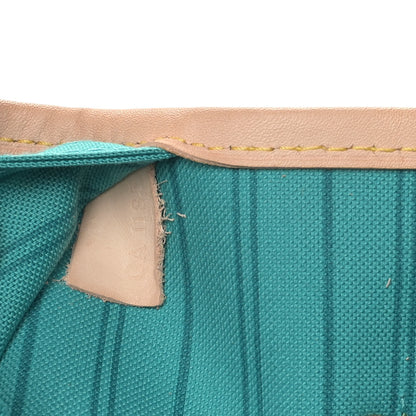 Louis Vuitton Monogram V Neverfull MM Turquoise 7 of 9
