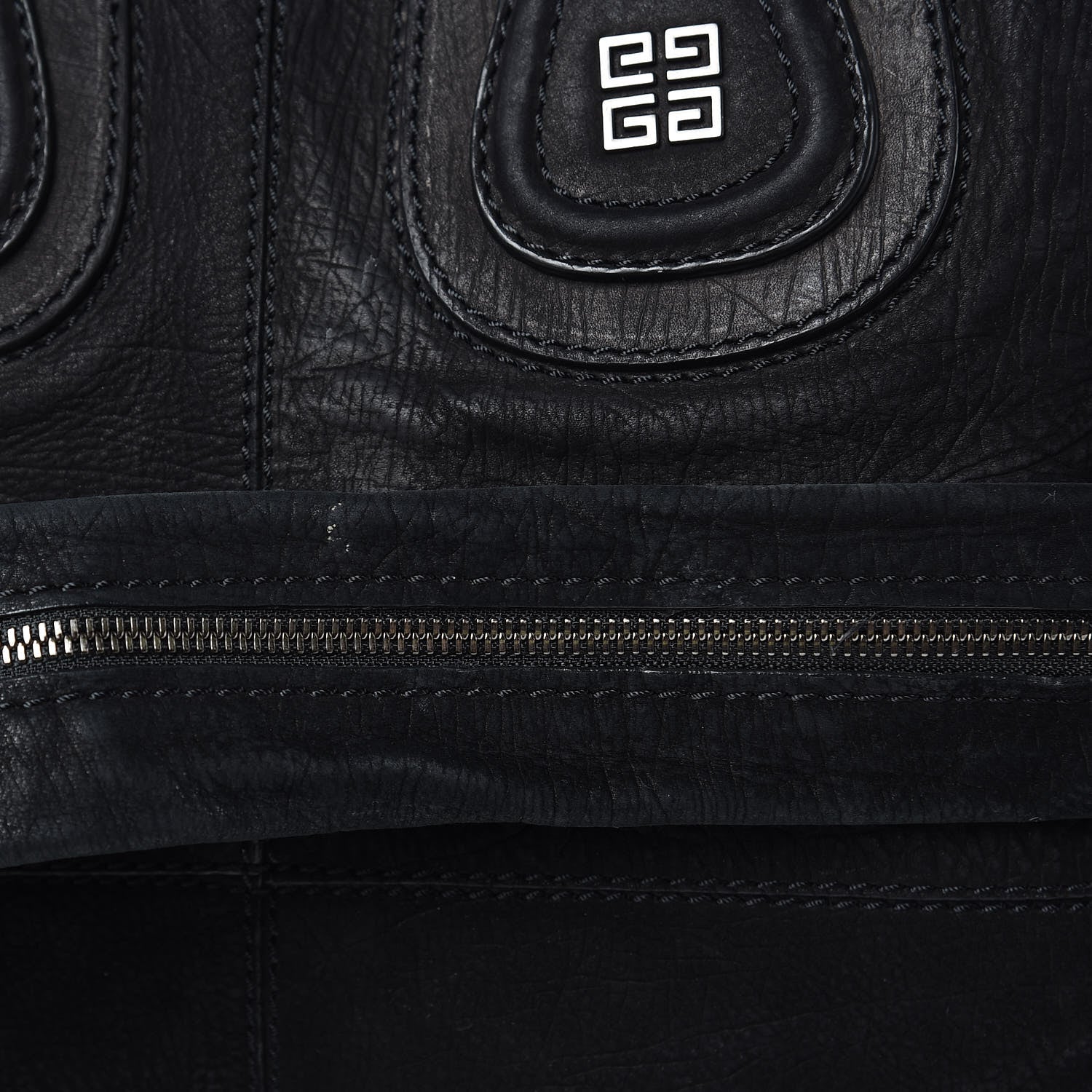 Givenchy Suede Large Nightingale Black 14 of 15