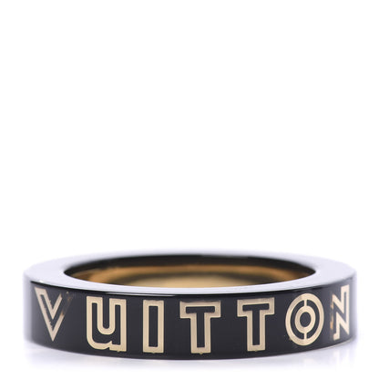 Louis Vuitton Resin Wanted Bracelet S Black 3 of 4