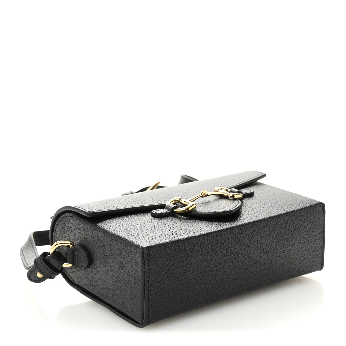 Calfskin Horsebit 1955 Shoulder Bag Black
