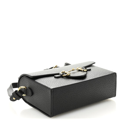 Gucci Calfskin Horsebit 1955 Shoulder Bag Black 4 of 11