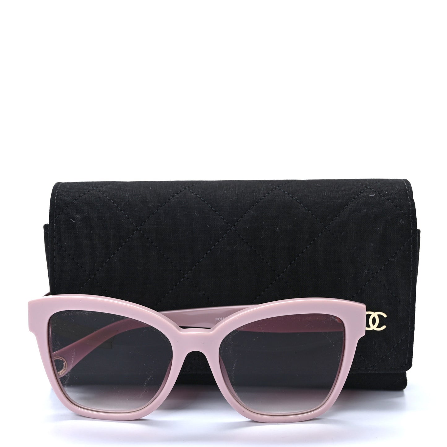 Acetate Chain Square Sunglasses 5487-A Pink