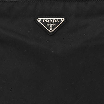 Prada Nylon Vela Shoulder Bag Black 9 of 12