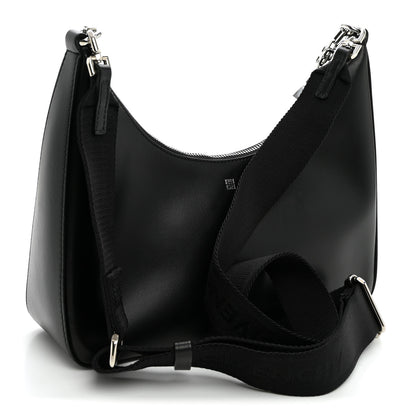 Givenchy Smooth Calfskin Small Moon Cut Out Shoulder Bag Black 3 of 10