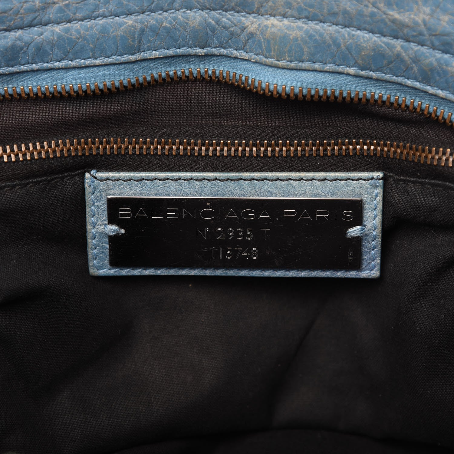 Balenciaga Agneau Classic Hardware City Aquamarine 8 of 14